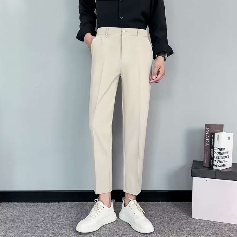 フォーマルスーツ スリムフィットスーツパンツ
