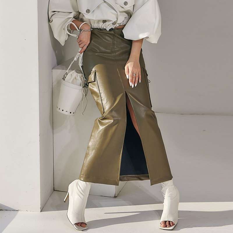 フォーマルスーツ エレガントVネックタイトワンピース