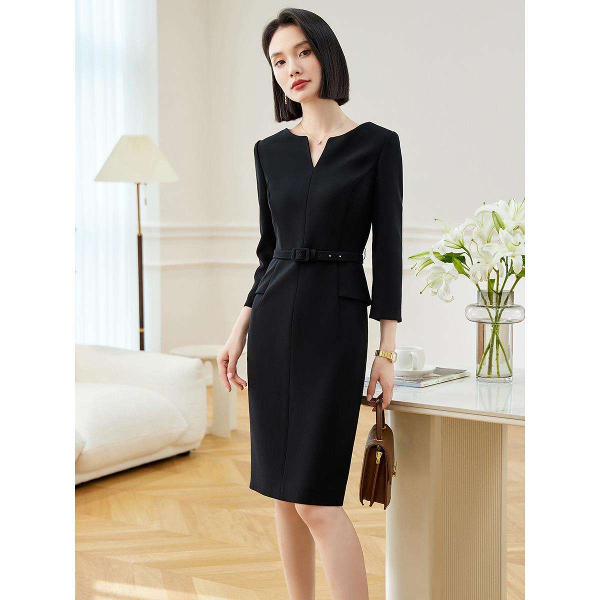 フォーマルスーツ エレガントオフィスワンピース