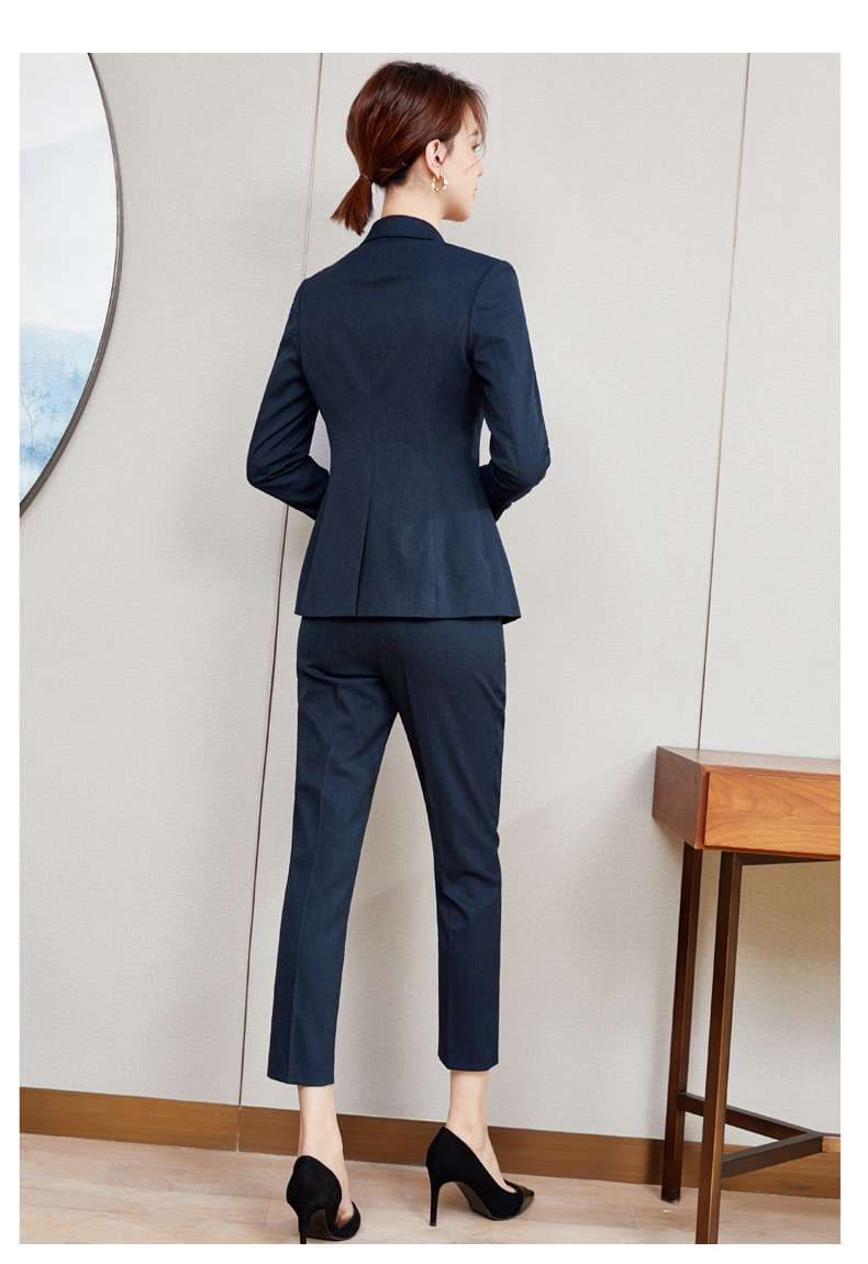フォーマルスーツ エレガントオフィスレディスーツ 2点セット