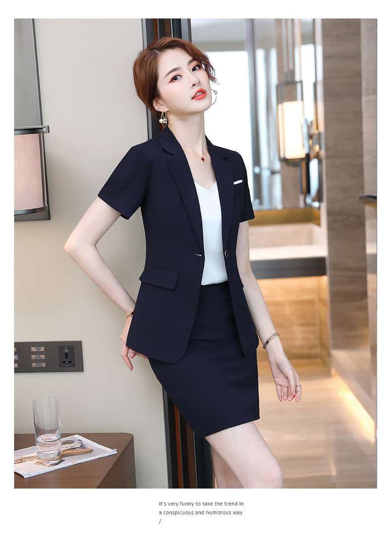 フォーマルスーツ エレガントショートスリーブスーツセット