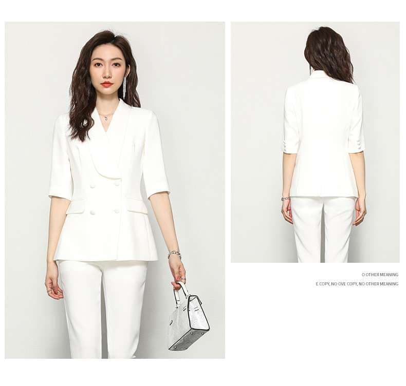 フォーマルスーツ エレガントオフィスパンツスーツ