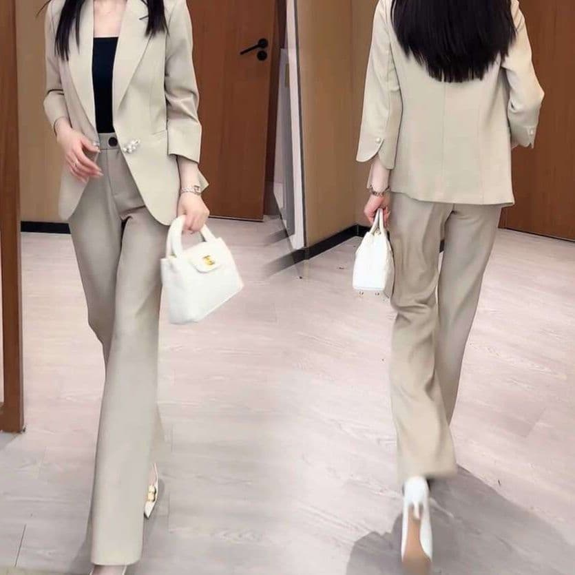 フォーマルスーツ エレガントオフィスパンツスーツ