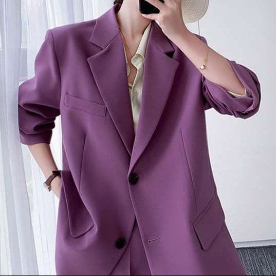 フォーマルスーツ エレガントオーバーサイズパンツスーツ