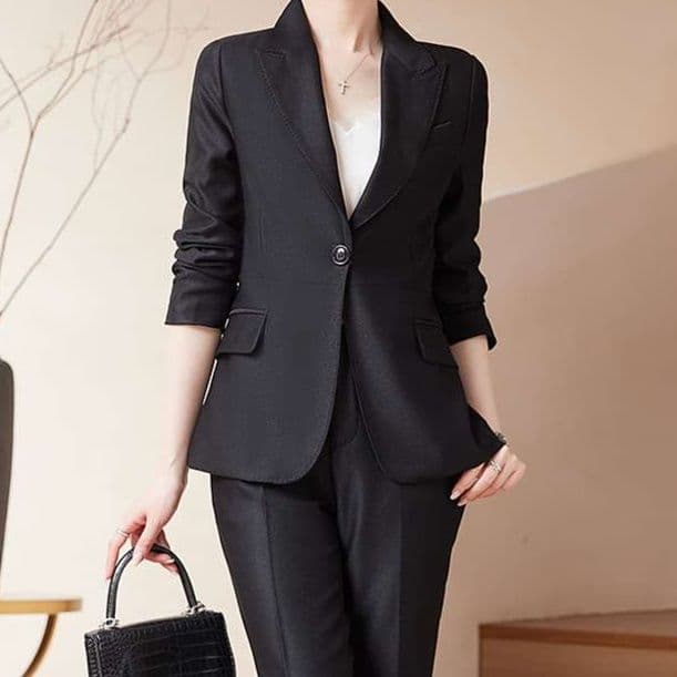 フォーマルスーツ エレガントオフィスレディーススーツ