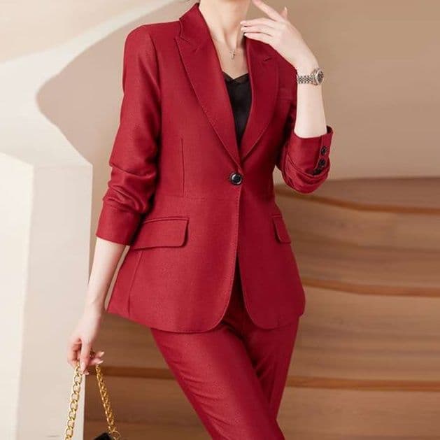 フォーマルスーツ エレガントオフィスレディーススーツ