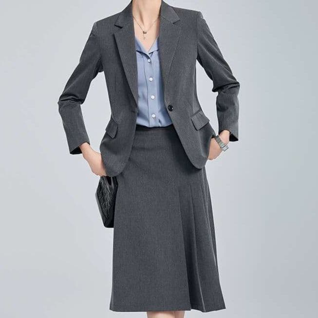 フォーマルスーツ エレガントオフィススーツ 2点セット