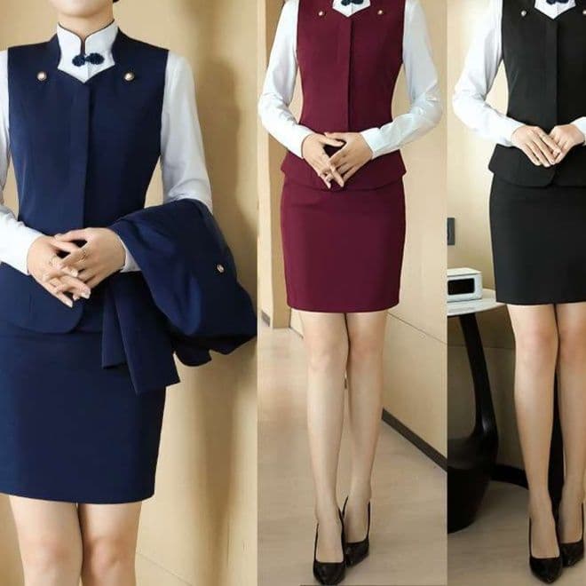 フォーマルスーツ 女性用スタイリッシュオフィススーツ