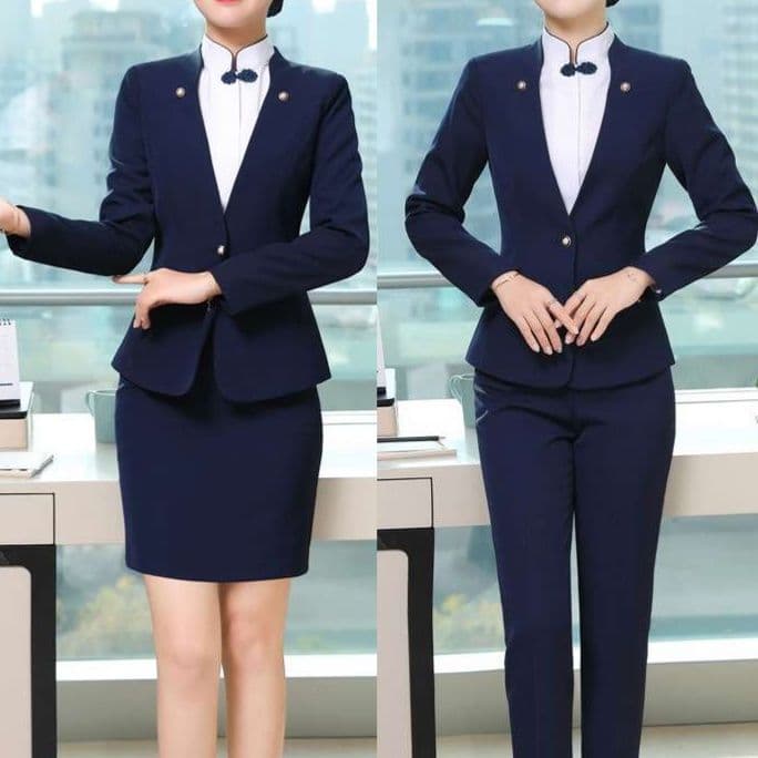 フォーマルスーツ 女性用スタイリッシュオフィススーツ