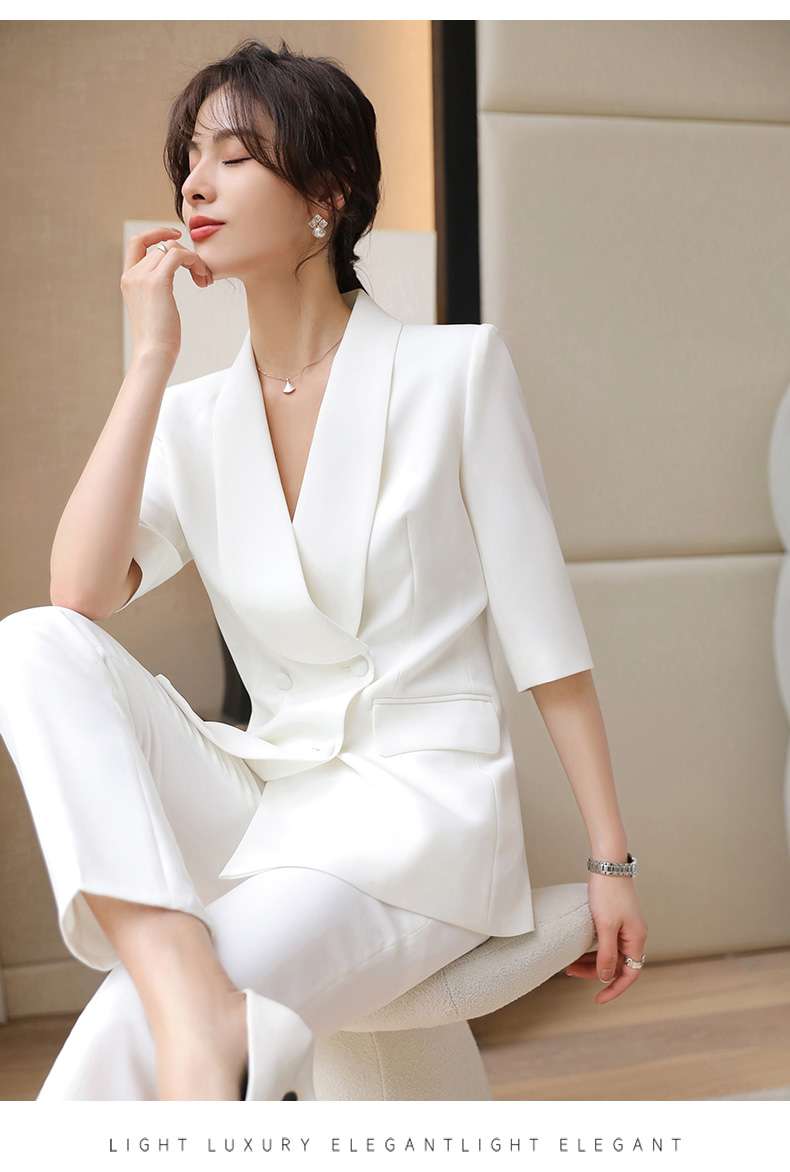 フォーマルスーツ エレガントオフィスパンツスーツ