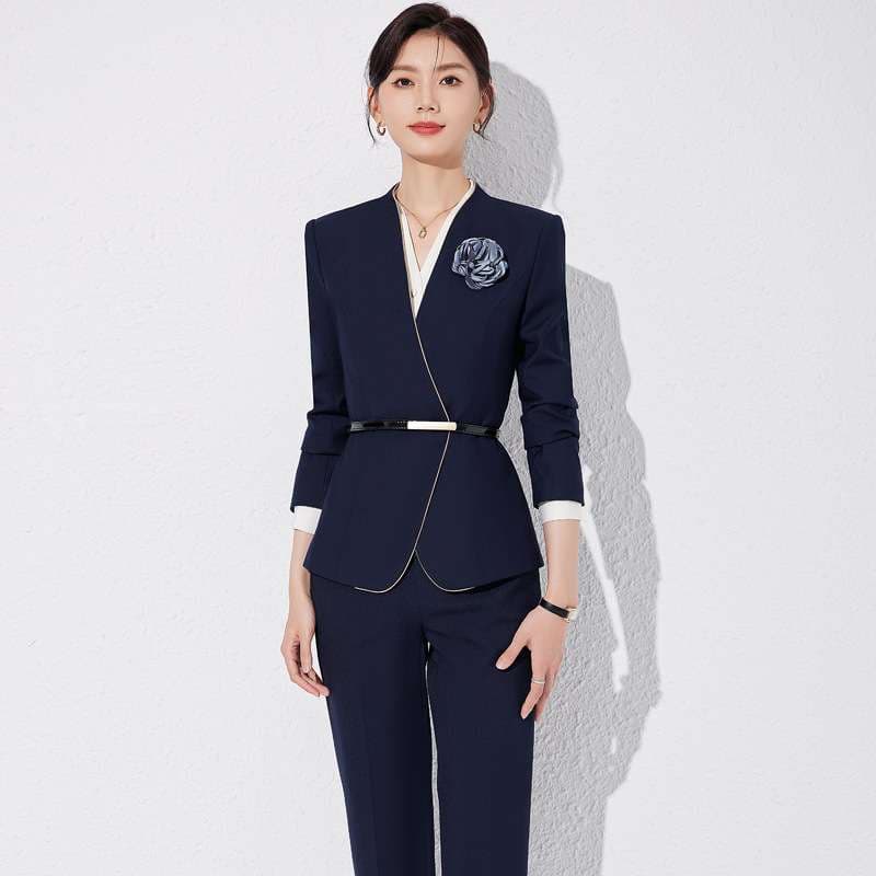 フォーマルスーツ エレガント アシンメトリー スーツ セットアップ