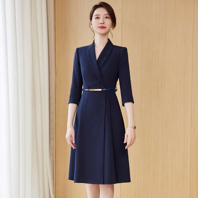 フォーマルスーツ エレガントフレアワンピーススーツ