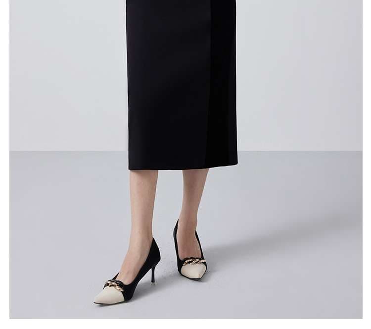 フォーマルスーツ パール付きリボンタイ ベルベットワンピース