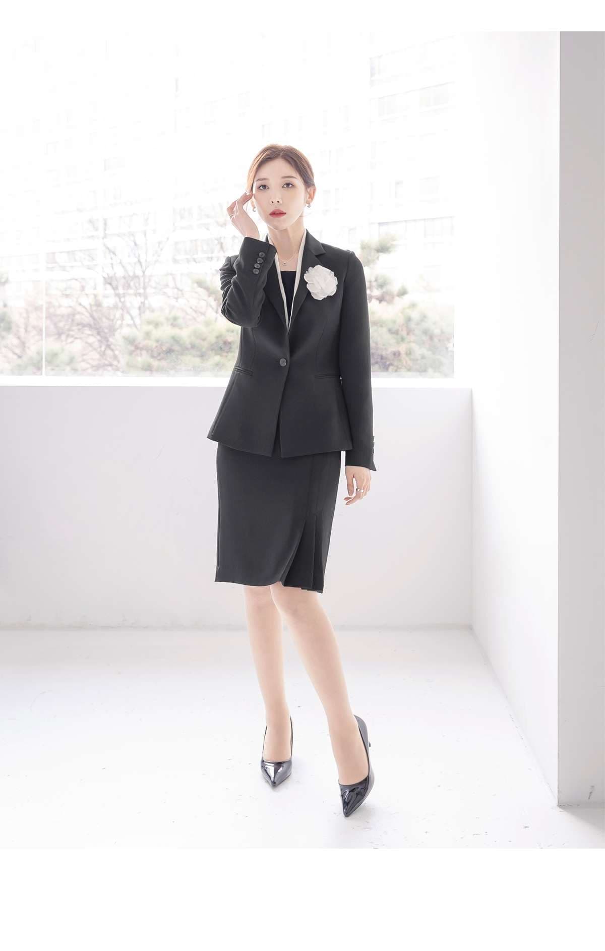 フォーマルスーツ エレガントオフィスレディーススーツ