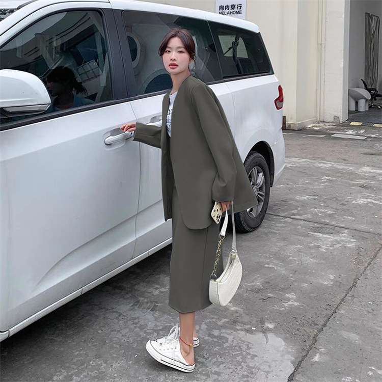 フォーマルスーツ シンプルオーバーサイズジャケットセットアップ