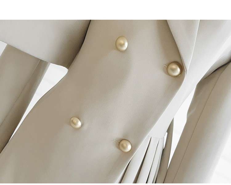 フォーマルスーツ プリーツデザインスーツワンピース