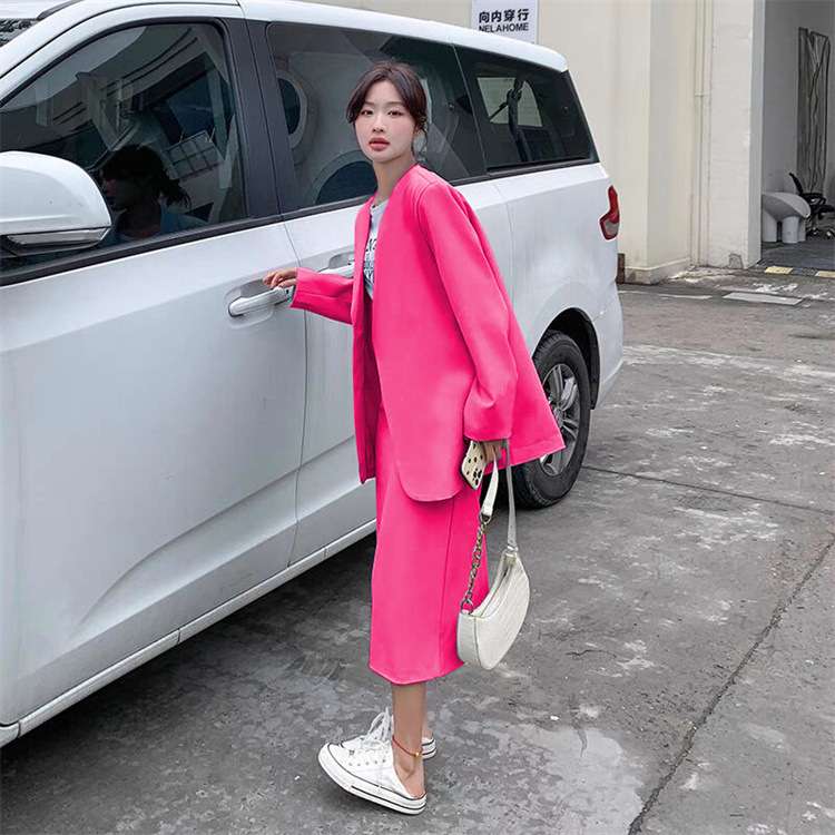 フォーマルスーツ シンプルオーバーサイズジャケットセットアップ