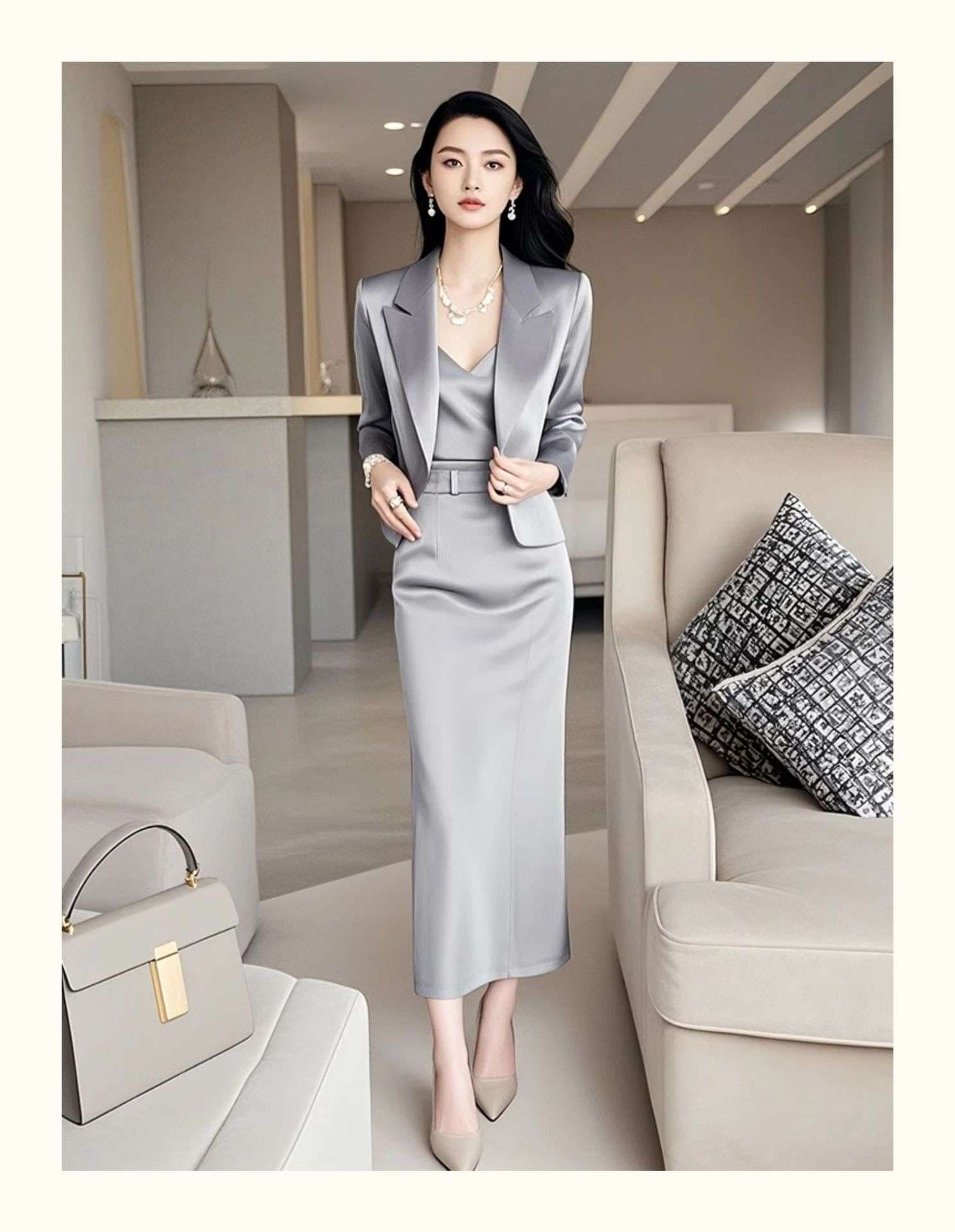 フォーマルスーツ フォーマルスリムスーツワンピース