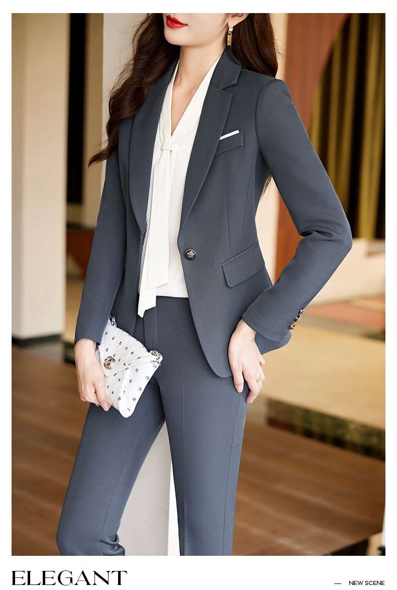 フォーマルスーツ エレガントオフィスレディスーツセット