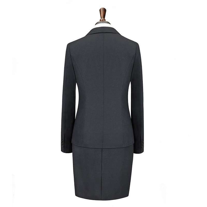 フォーマルスーツ すっきりシルエット ノーカラースーツ