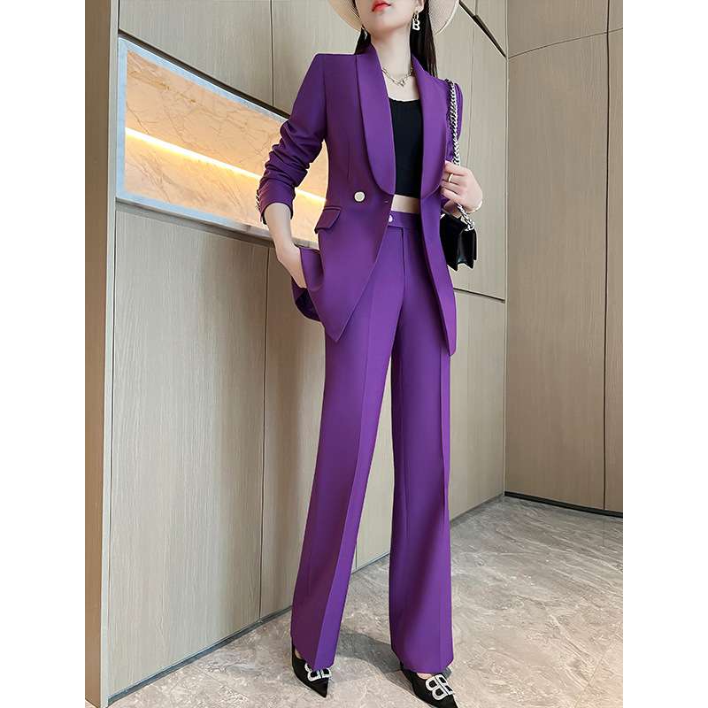 フォーマルスーツ ワイドパンツ スタイリッシュ セットアップ スーツ