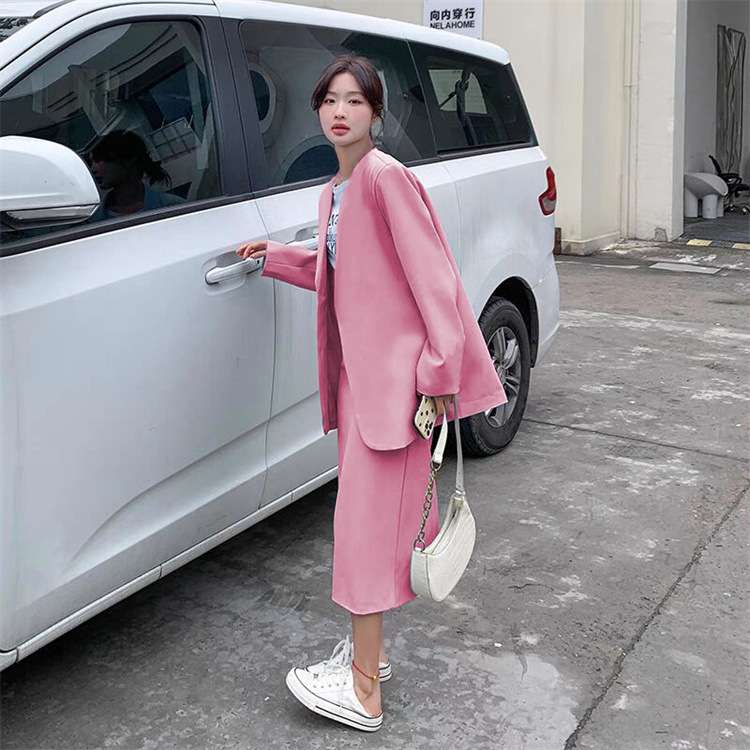 フォーマルスーツ シンプルオーバーサイズジャケットセットアップ