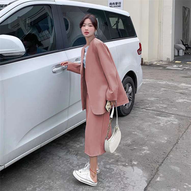 フォーマルスーツ シンプルオーバーサイズジャケットセットアップ