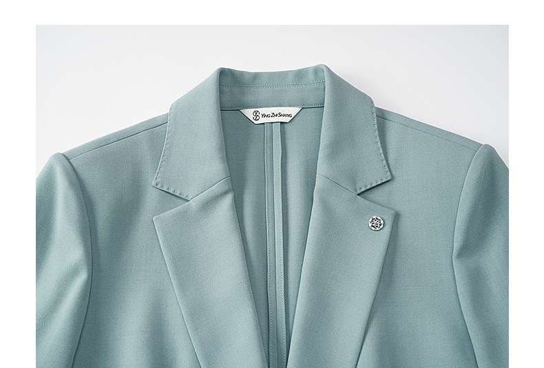 フォーマルスーツ エレガントミントグリーン レディースパンツスーツ