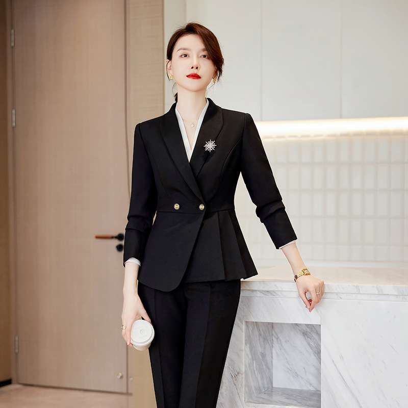 フォーマルスーツ エレガントオフィスレディーススーツ