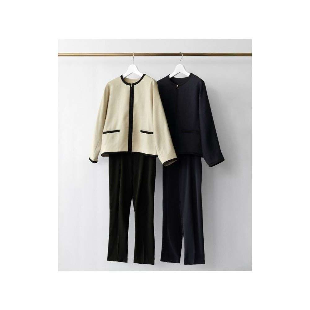 フォーマルスーツ エレガントツーピースジャケットパンツスーツ