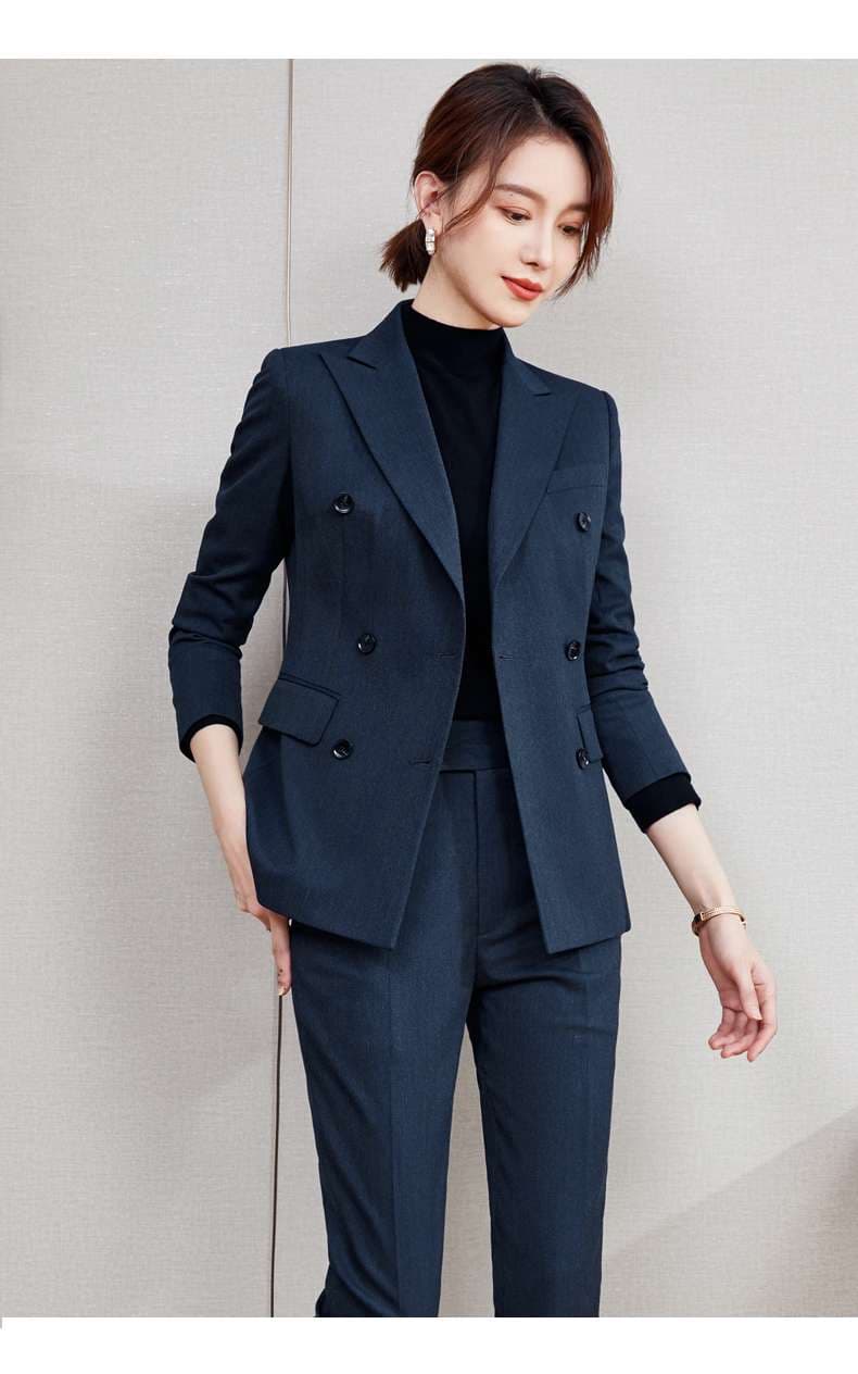 フォーマルスーツ エレガントオフィスレディスーツ 2点セット