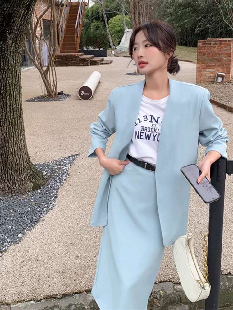 フォーマルスーツ シンプルオーバーサイズジャケットセットアップ