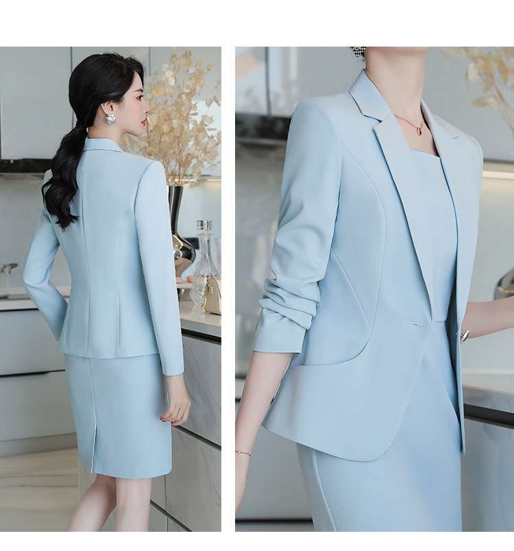 フォーマルスーツ エレガントノースリーブワンピーススーツ