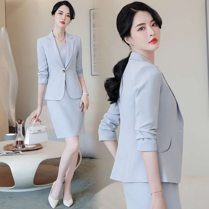 フォーマルスーツ エレガントノースリーブワンピーススーツ