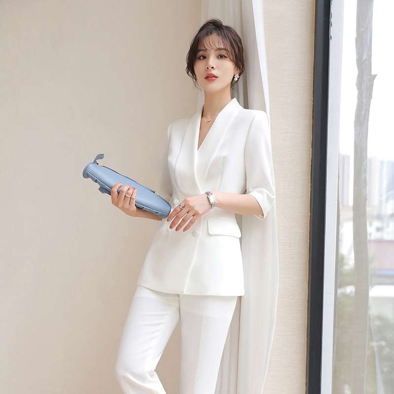 フォーマルスーツ エレガントオフィスパンツスーツ