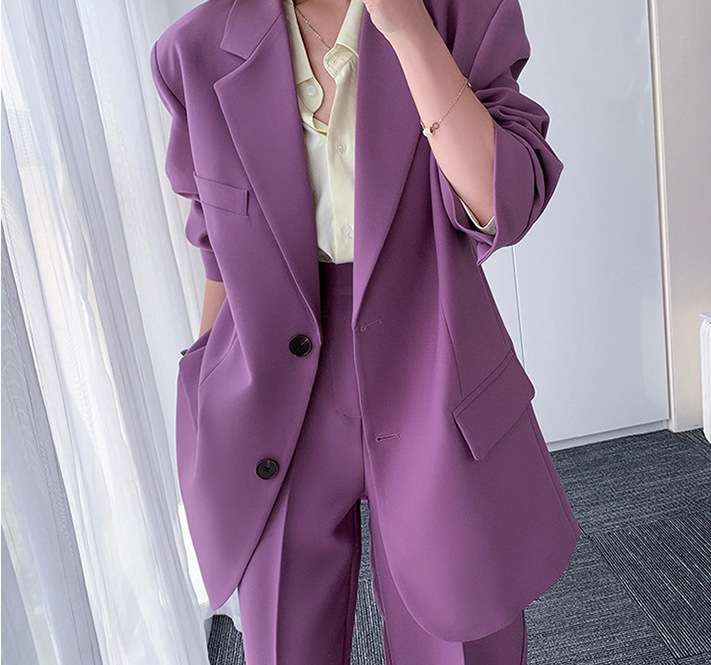 フォーマルスーツ エレガントオーバーサイズパンツスーツ