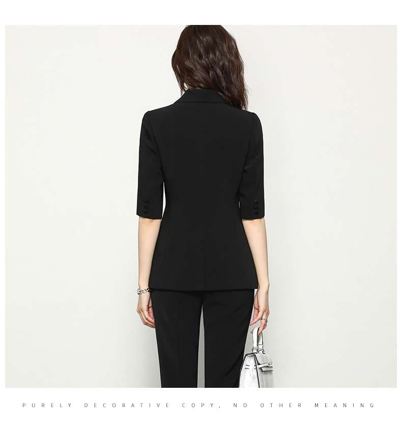 フォーマルスーツ エレガントオフィスパンツスーツ