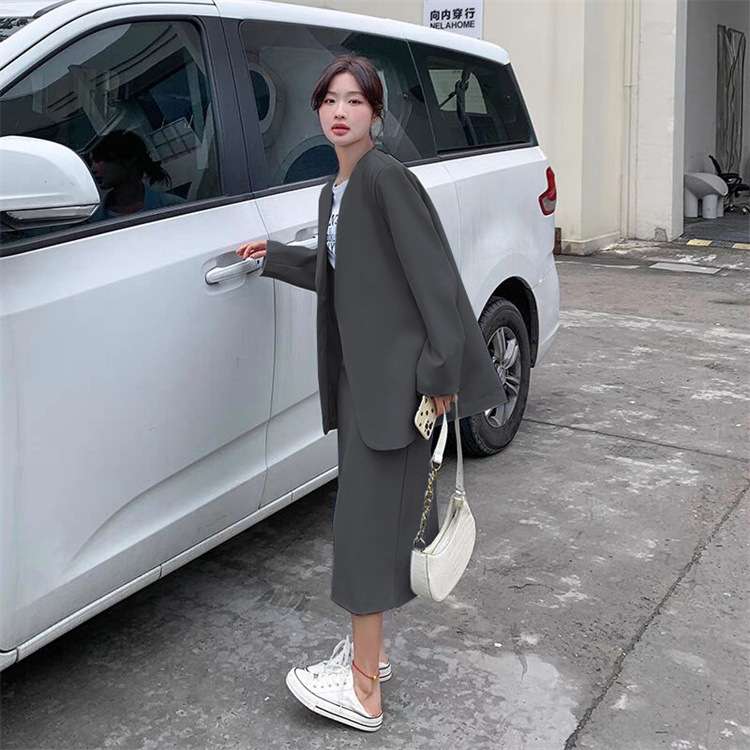 フォーマルスーツ シンプルオーバーサイズジャケットセットアップ