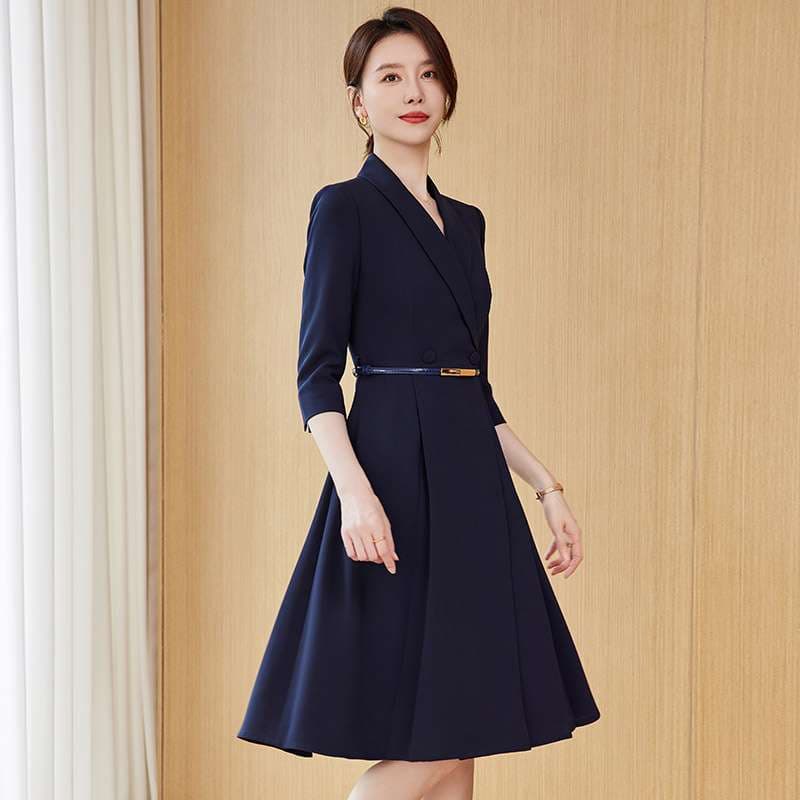 フォーマルスーツ エレガントフレアワンピーススーツ