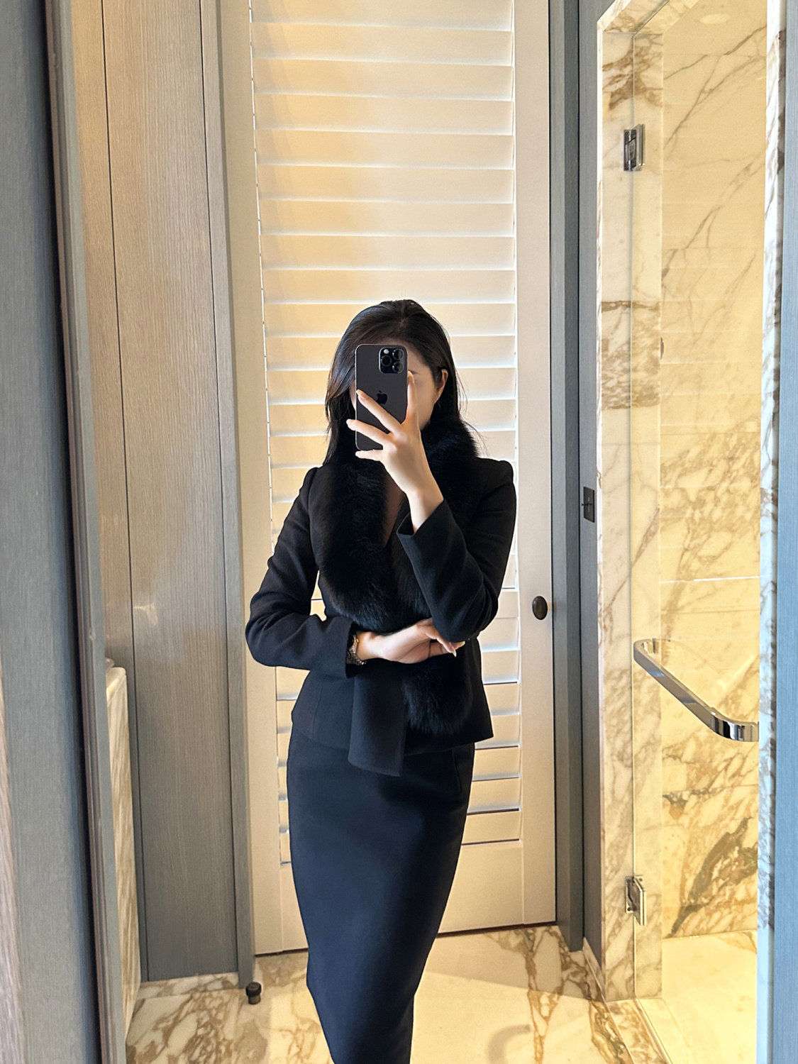 フォーマルスーツ エレガントベルト付きスーツ