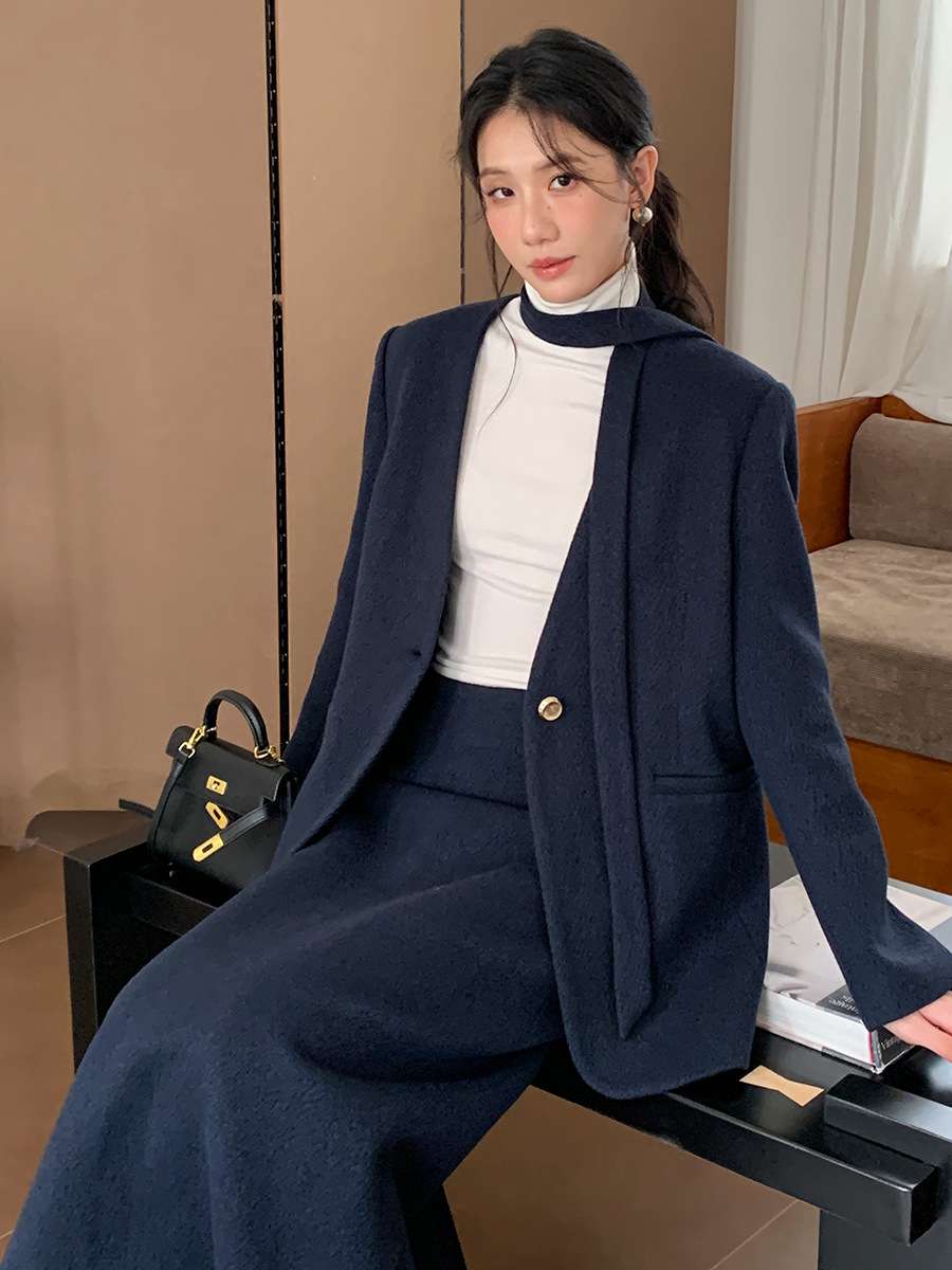 フォーマルスーツ テーラードセットアップ スーツ ロング丈