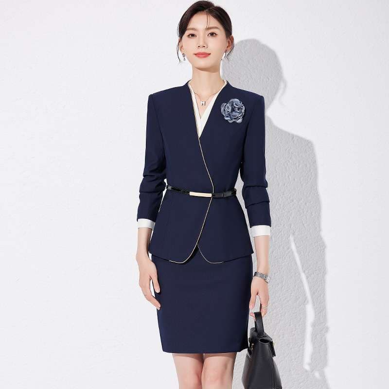 フォーマルスーツ エレガント アシンメトリー スーツ セットアップ