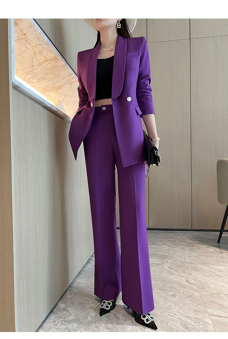 フォーマルスーツ ワイドパンツ スタイリッシュ セットアップ スーツ