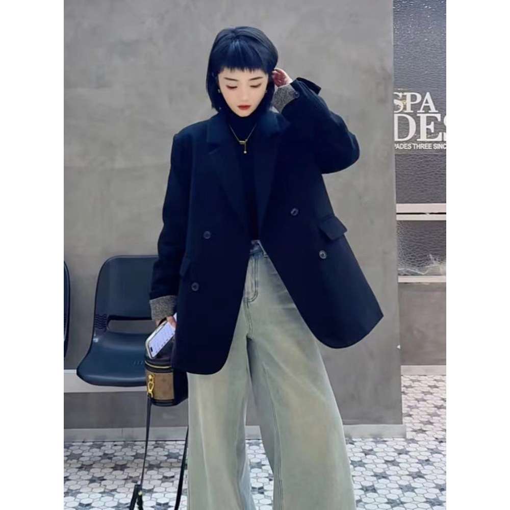 フォーマルスーツ ゆったりシルエットのオーバーブレザー