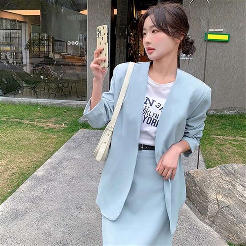 フォーマルスーツ シンプルオーバーサイズジャケットセットアップ