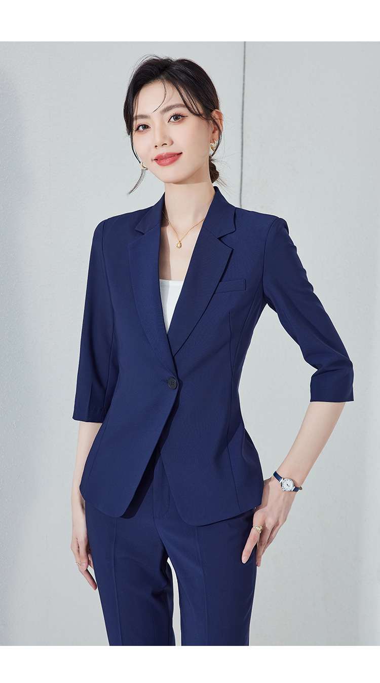 フォーマルスーツ エレガントな三つ釦テーラードジャケット