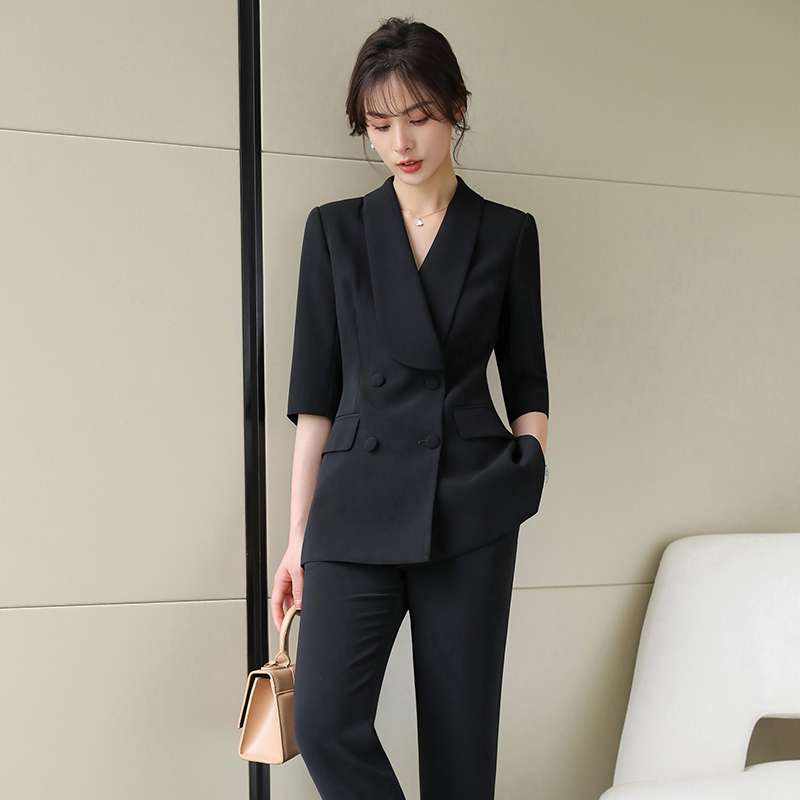 フォーマルスーツ エレガントオフィスパンツスーツ