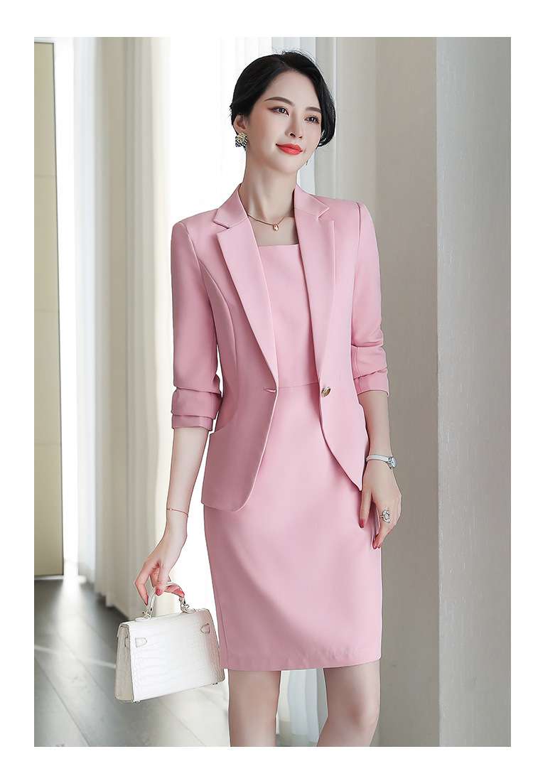 フォーマルスーツ エレガントノースリーブワンピーススーツ