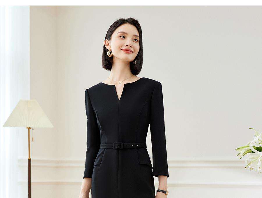 フォーマルスーツ エレガントオフィスワンピース