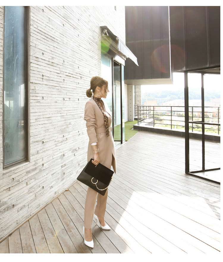 フォーマルスーツ ロング丈スリムパンツスーツ フォーマル きちんと服